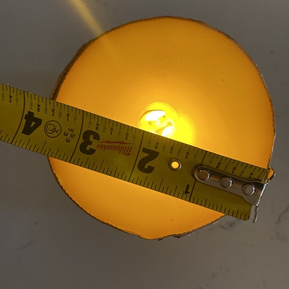 POTTERY BARN Birch Flameless Flickering candle 4 X 4.5” new w/out box - Picture 4 of 12